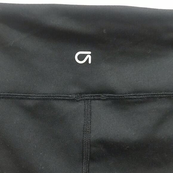 Gap GFast Criss Cross Black Leggings Size Small High Rise Activewear Gym Yoga - Picture 3 of 6
